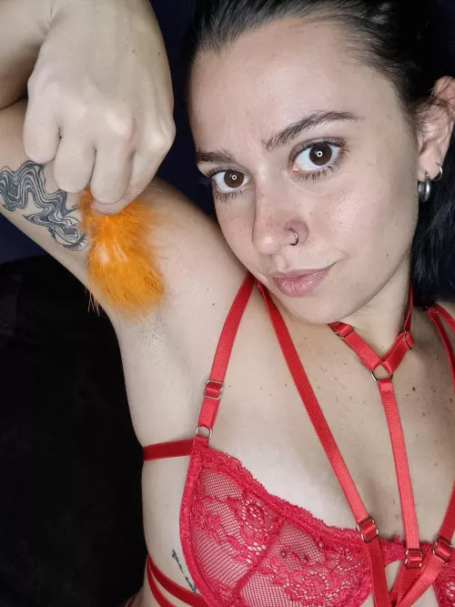 I want you to be my soft and delicious feather