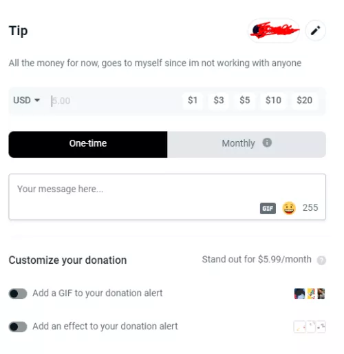 If someone pays me through this window (who is connected to my paypal) can they see the name that is connected to my paypal? and if yes, can i turn it off somehow?