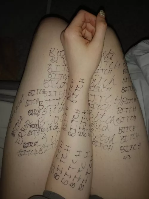 I'm very proud that I completed my punishment for Sir!