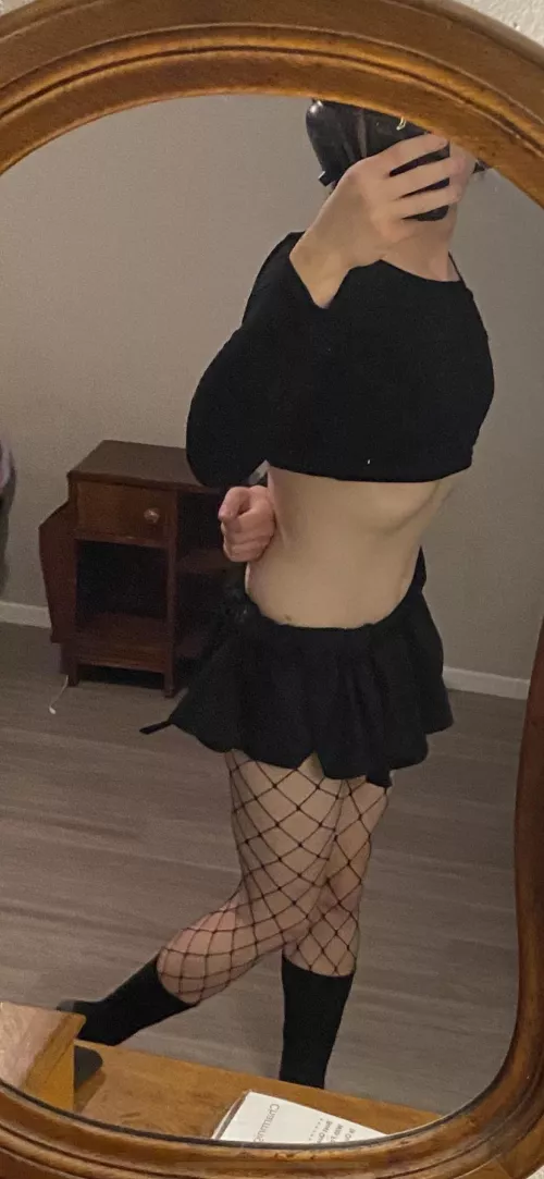 It’s my first time crossdressing… have mercy