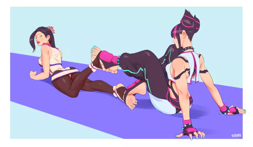 Juri and Luong (Staerk) [Street Fighter/The King of Fighters]