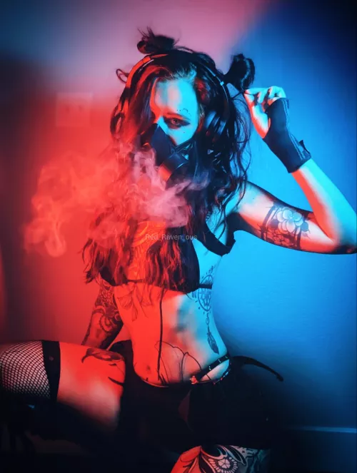 Just a cyberslut doing cyberslut things