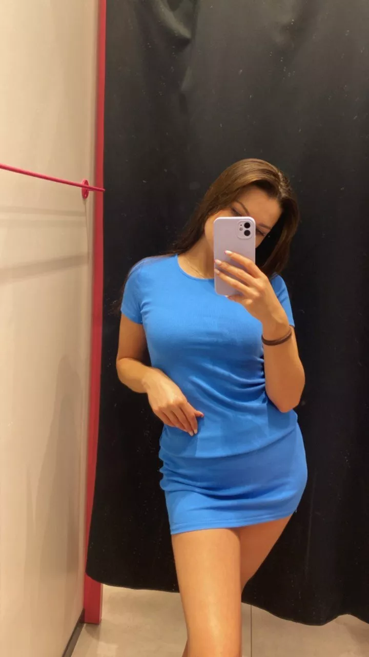 Maybe I'm not wearing anything under this dress