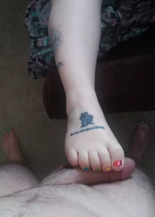 My BBW Rainbow Toes
