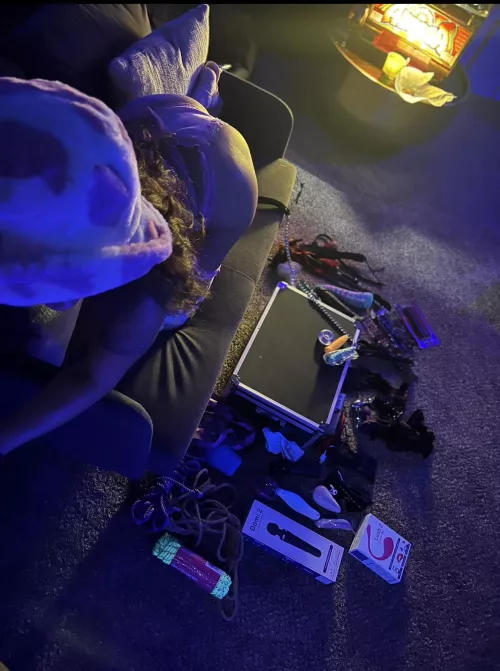 Naughty little Playtime 💜😈