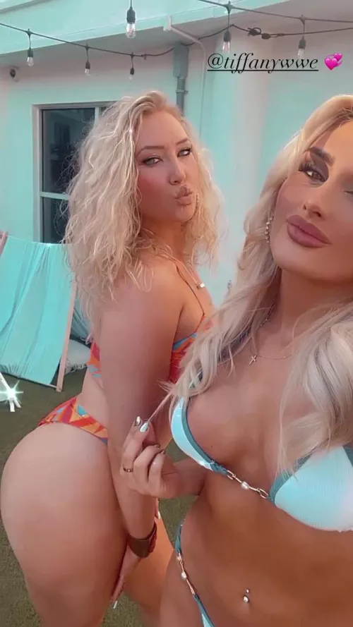 Nikkita and Tiffany Stratton