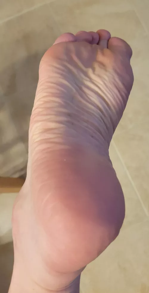 One sole to bare