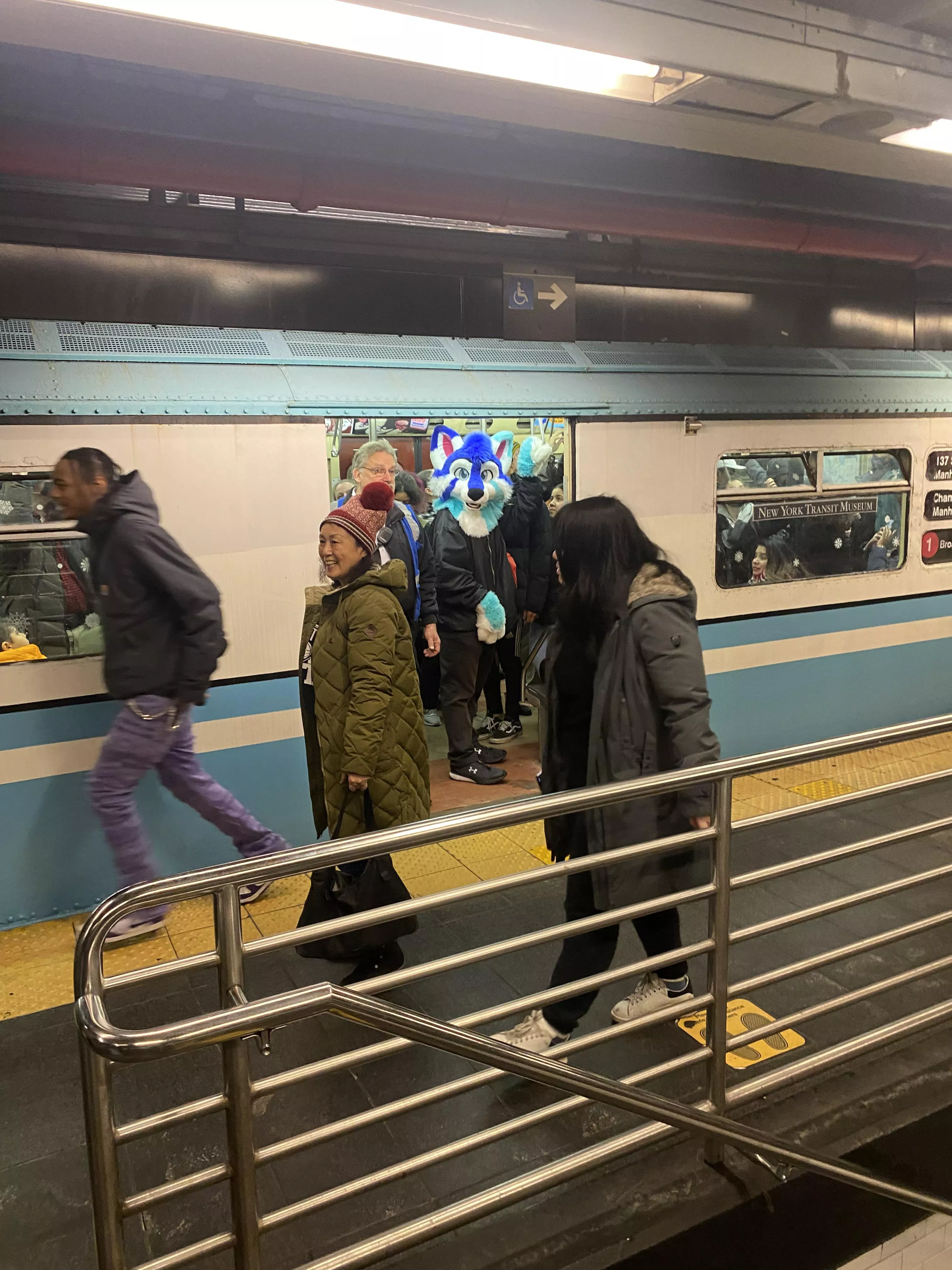 Saw this guy on the NY MTA Nostalgia Ride back in December