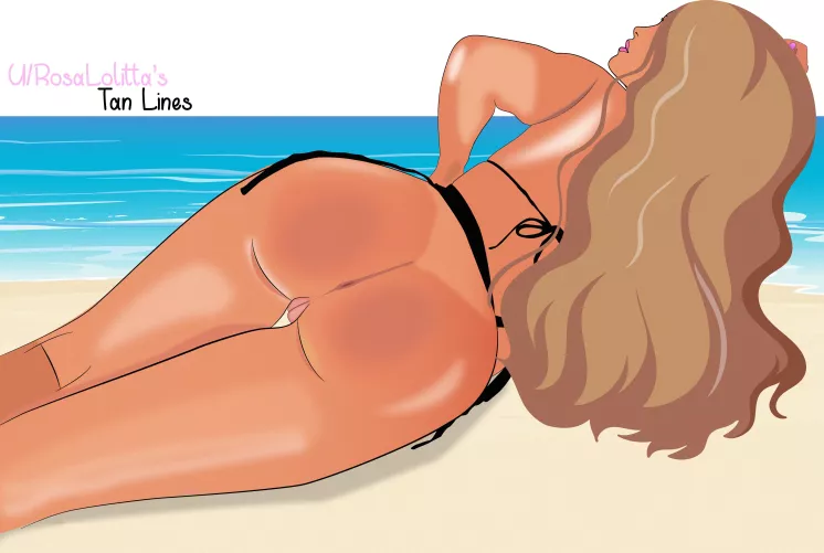 Tan lines.