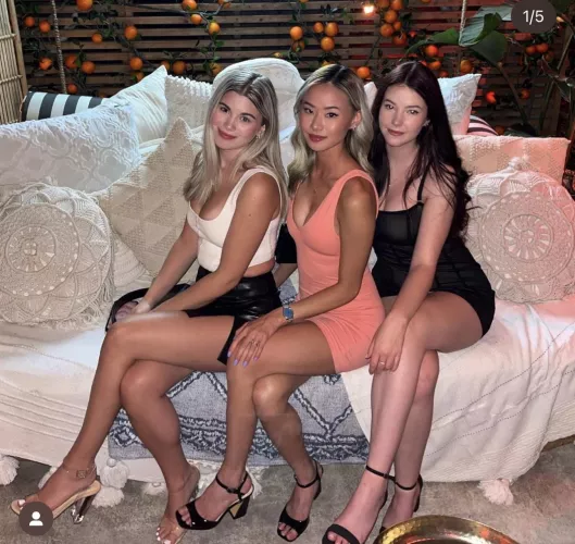 Tanned college cutieees