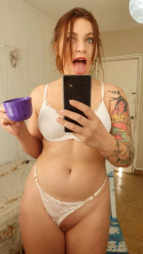 What can I do if I wake up horny 32YO mommy