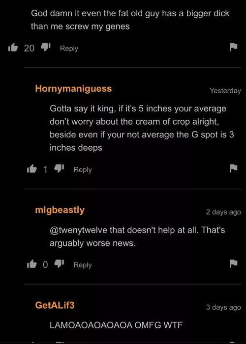 You herd it here first 3inches is all you need