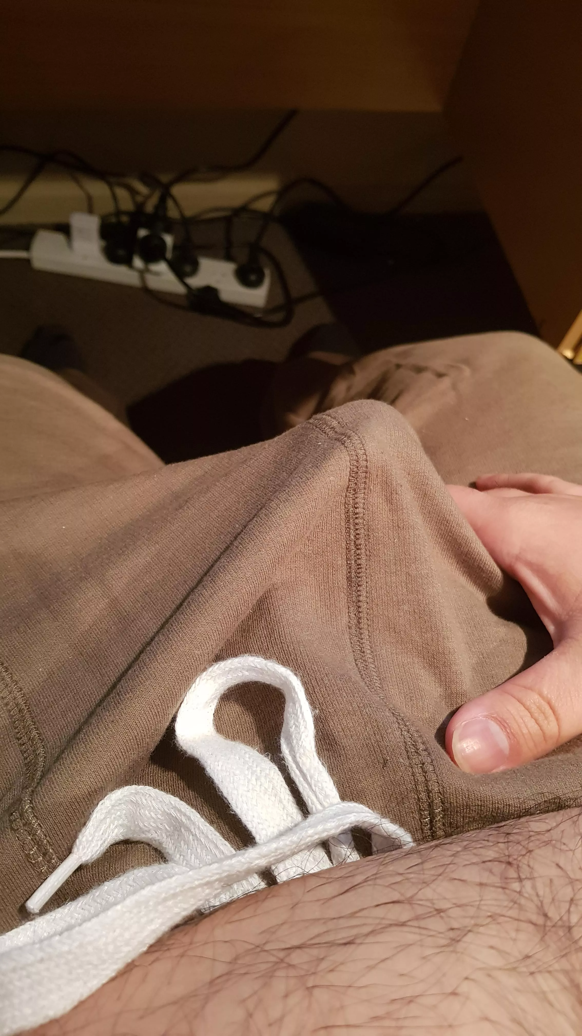 In my Pjs wishing I had a hand