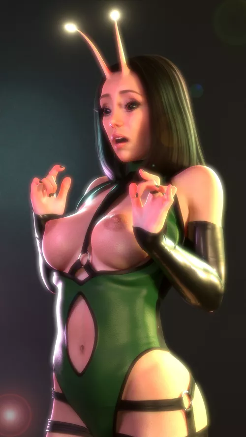 Mantis Amazing Tits (Jinx Shaco) [Marvel]