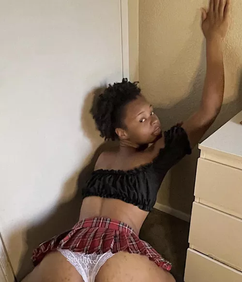 [OC] upskirt pics today = no skirt pics tonight