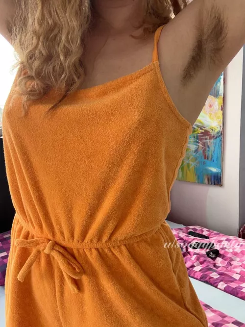 People say I have a strange hair pattern on my armpits