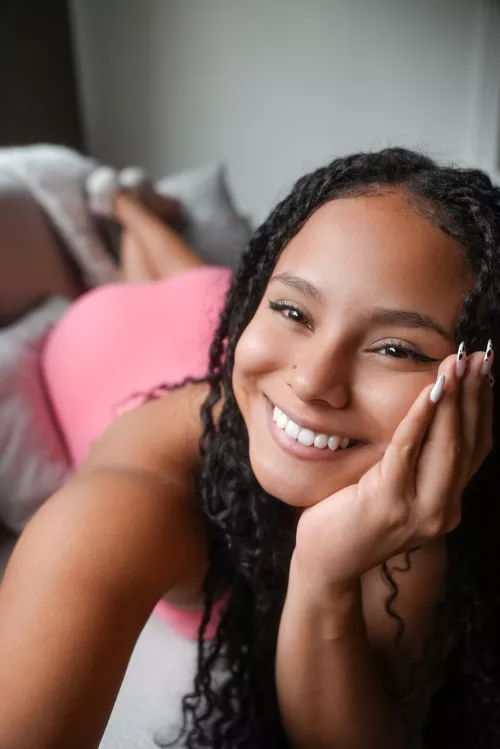 Relaxing at home and hoping your day is filled with joy and peace