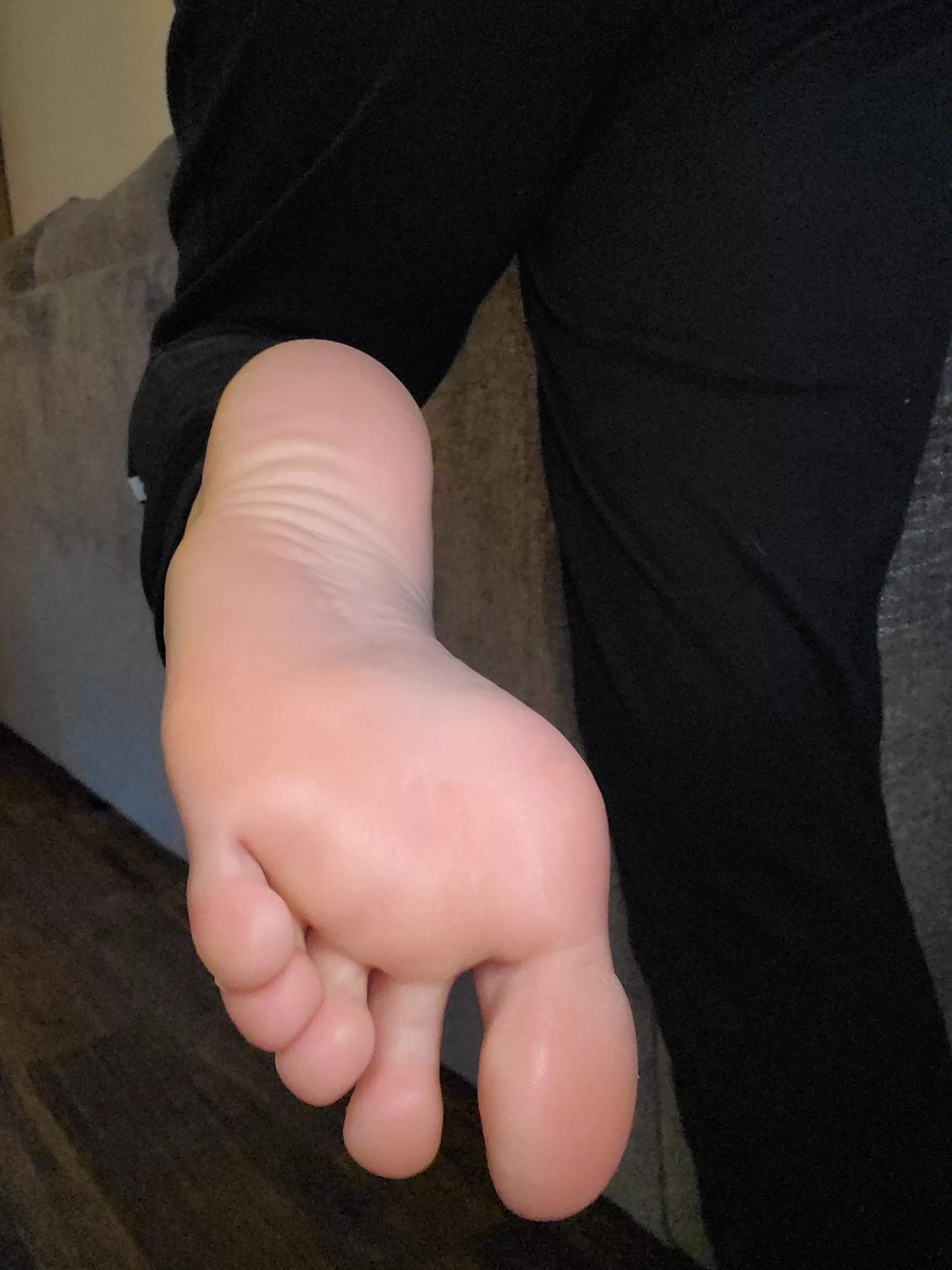 Sweaty soles after a walk are the best
