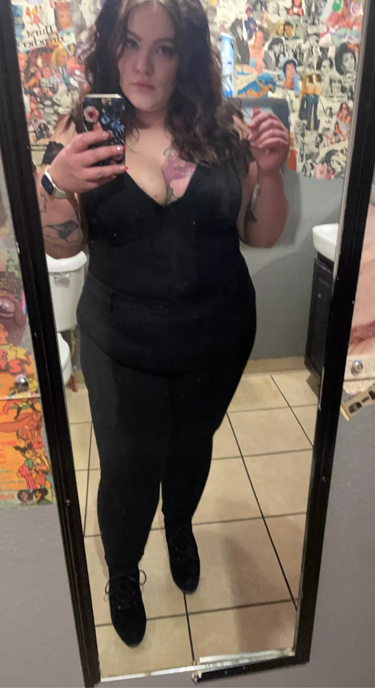 Takes a lot of thigh to hold all this up