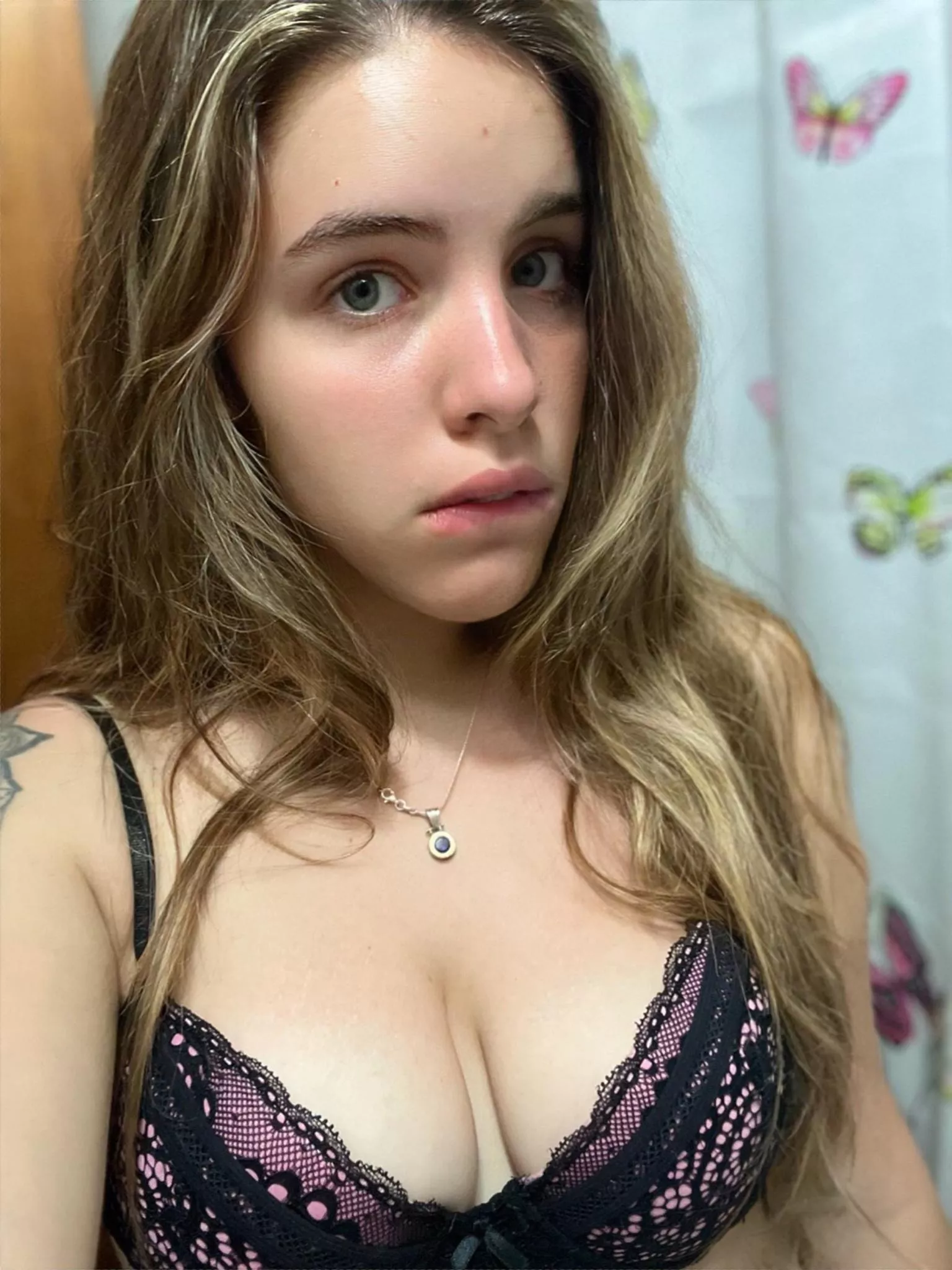 Today I'm wearing my favourite lingerie…