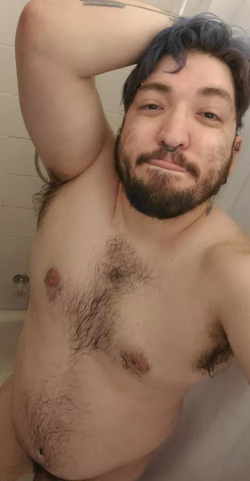 Took a shower, felt cute