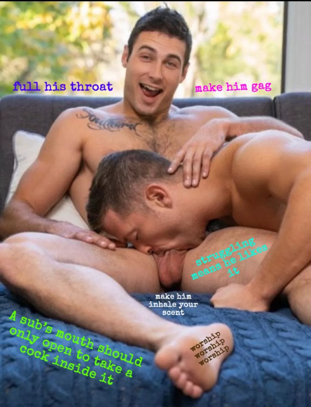 worship cock like it’s a god