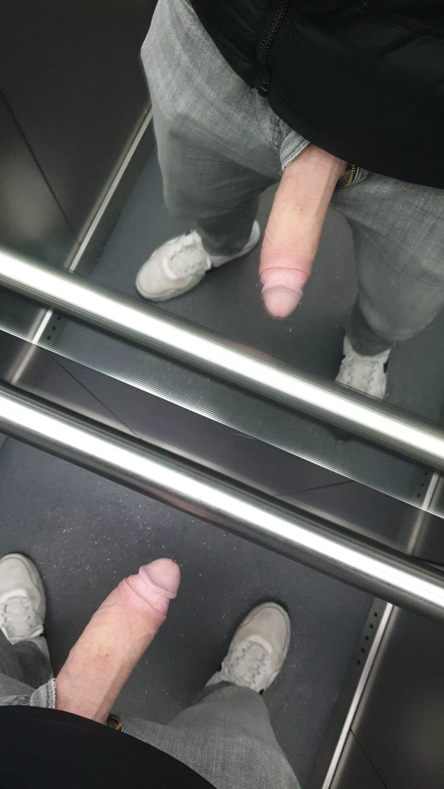 Would you ride the elevator with me?