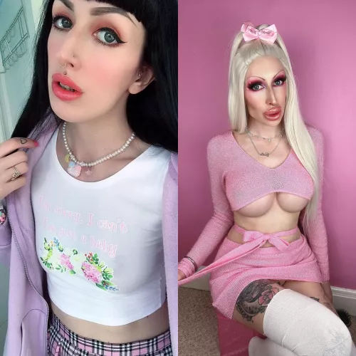 4 year difference! I love the journey so far!