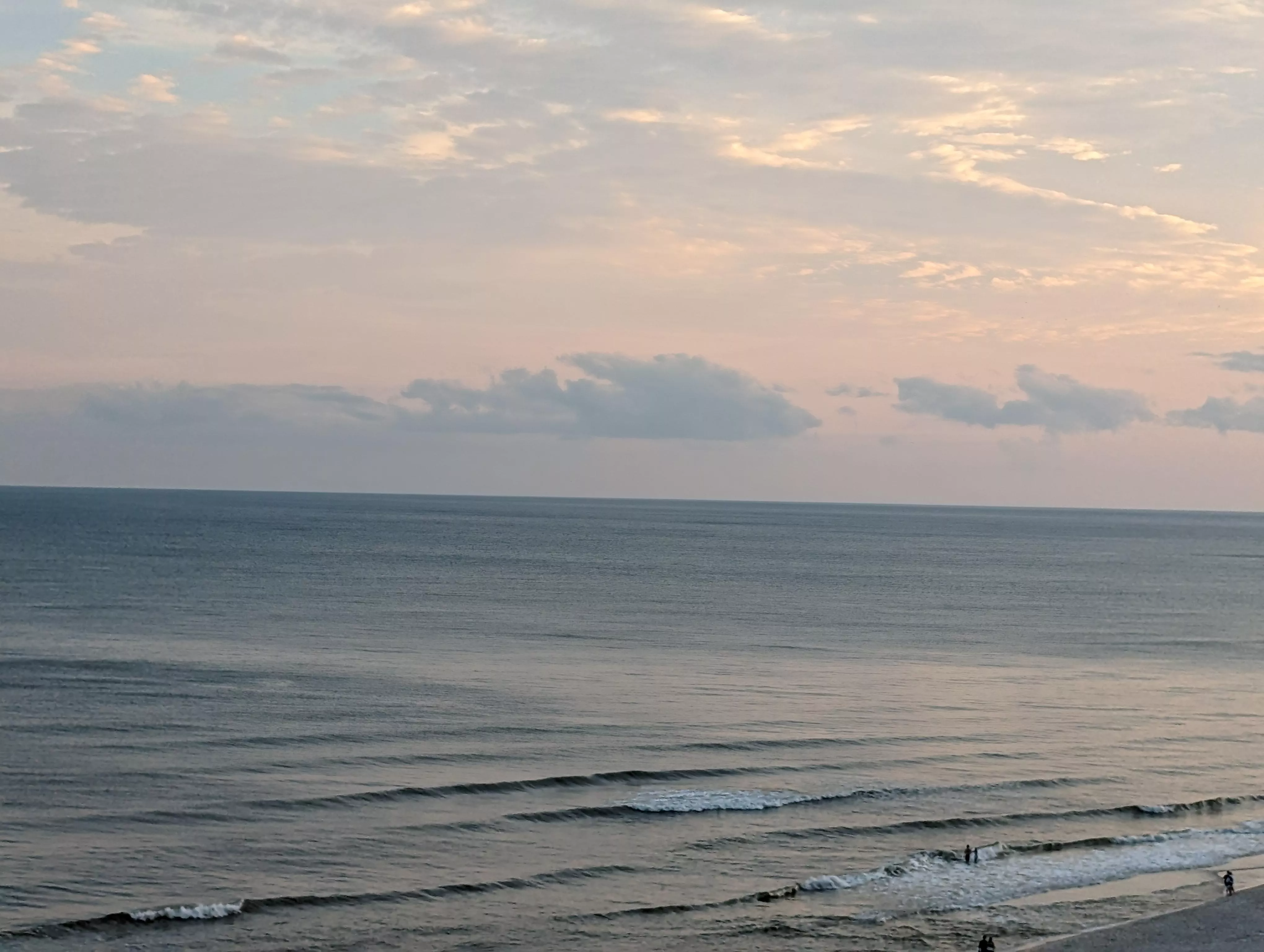 Cotton candy skies in OBA