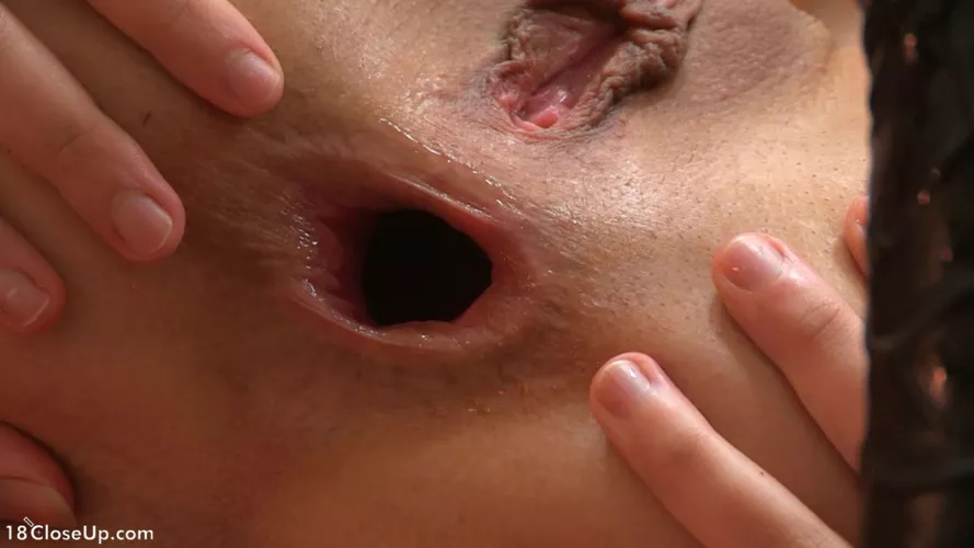 Gorgeous butt hole!! And look at those pretty pussytongues nestling in her pussy