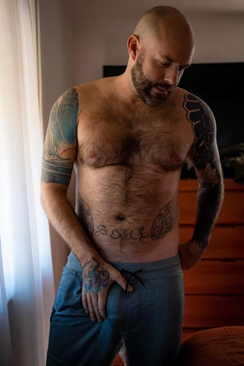 I hear grey sweats are in