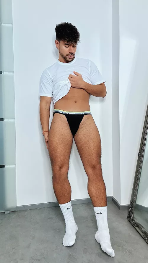 I like being pressed against the wall