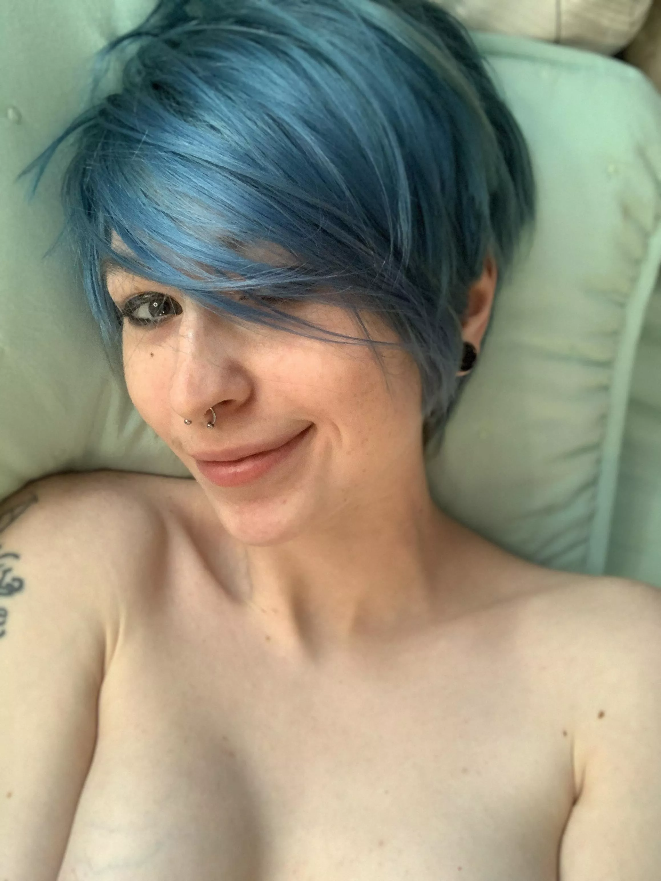 imagine waking up next to this freckled emo cutie every morning