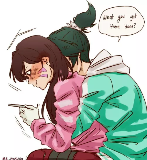 Kiriko and Dva shipped