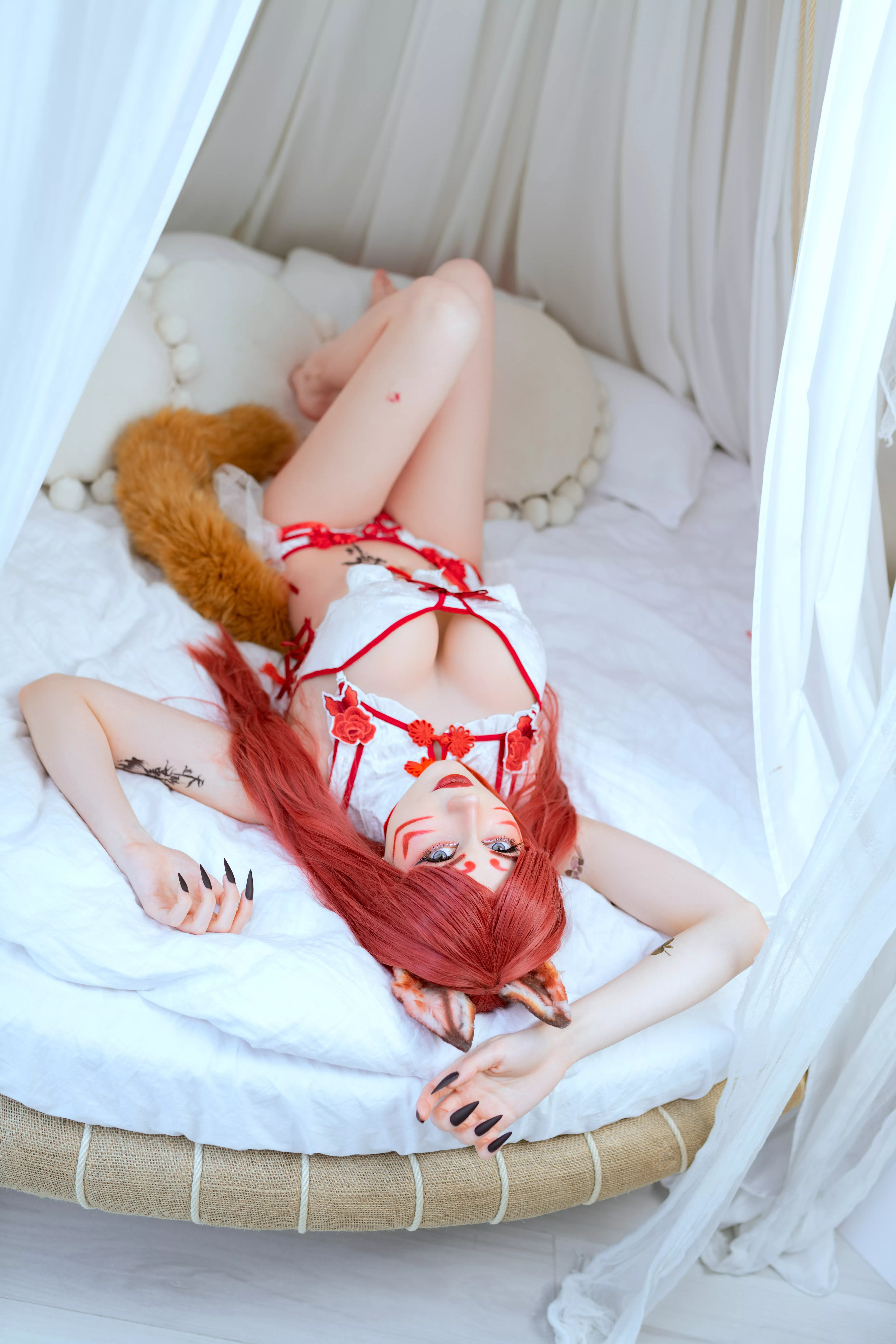 Kitsune cosplay [castom] by SanaDoll