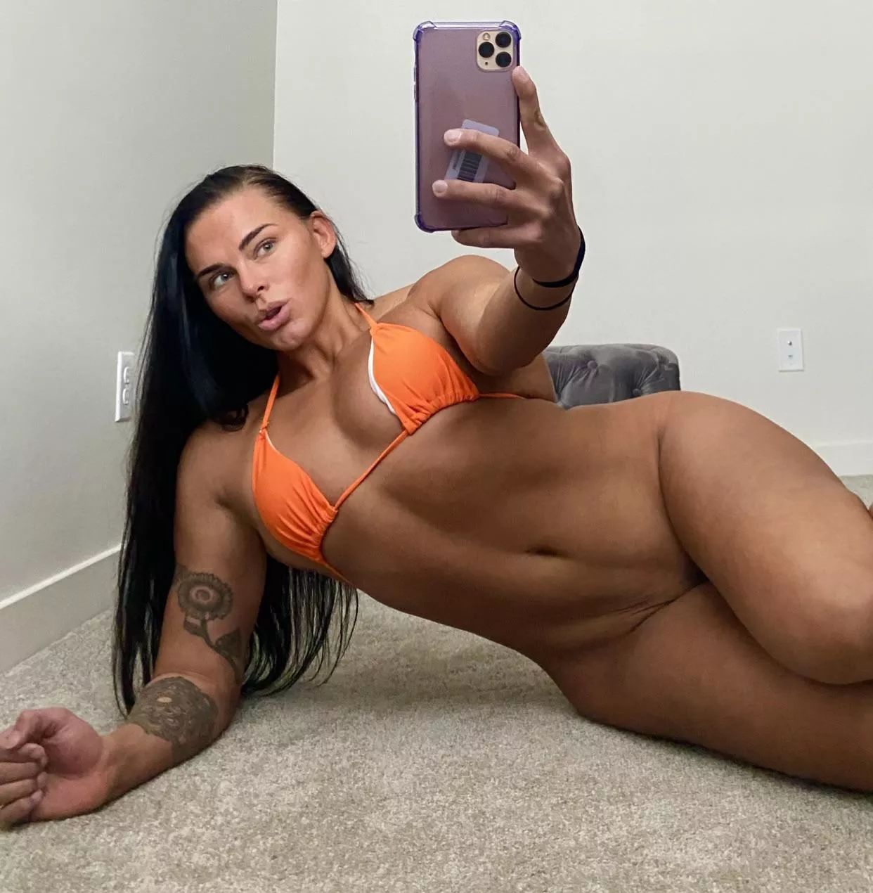 Muscle, tats, and most importantly ass