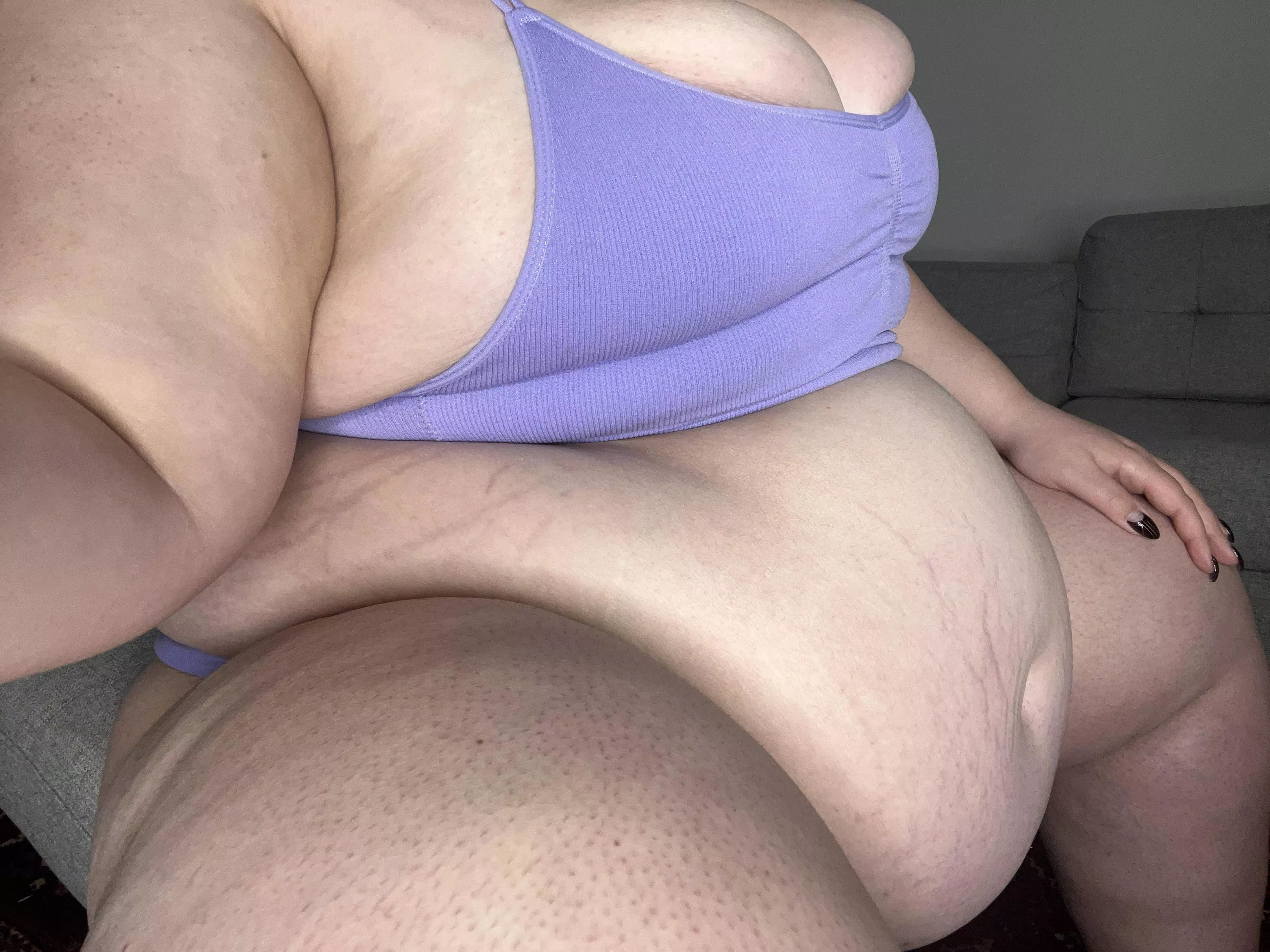 My belly is really starting to hang