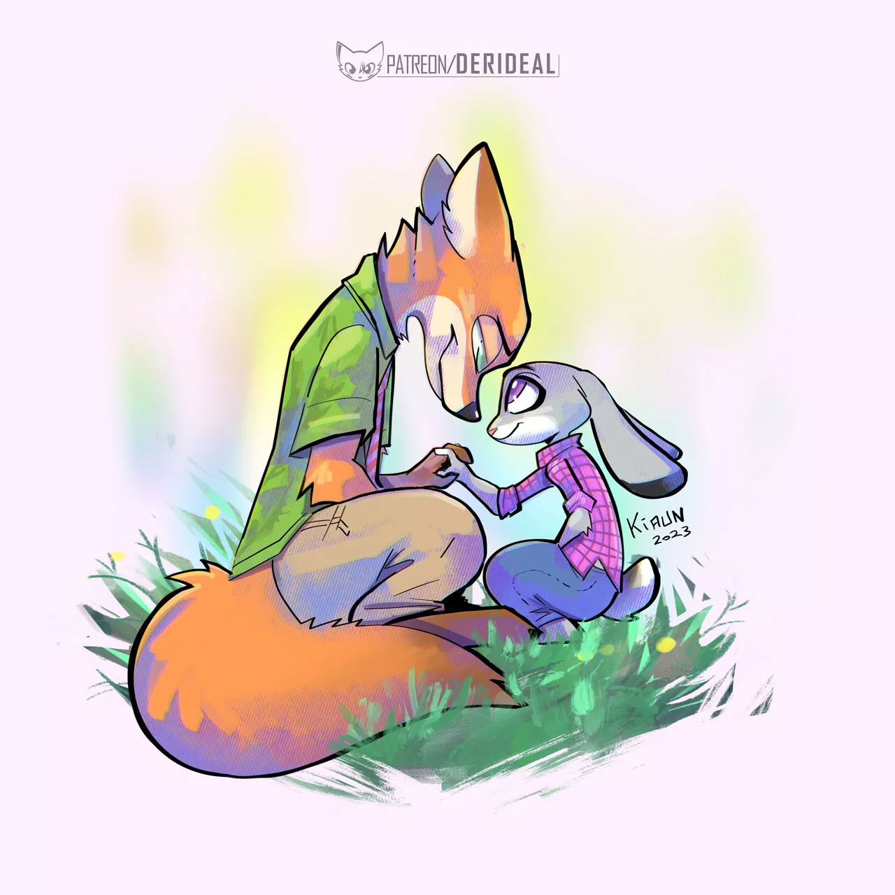 Nick and Judy (art by me)