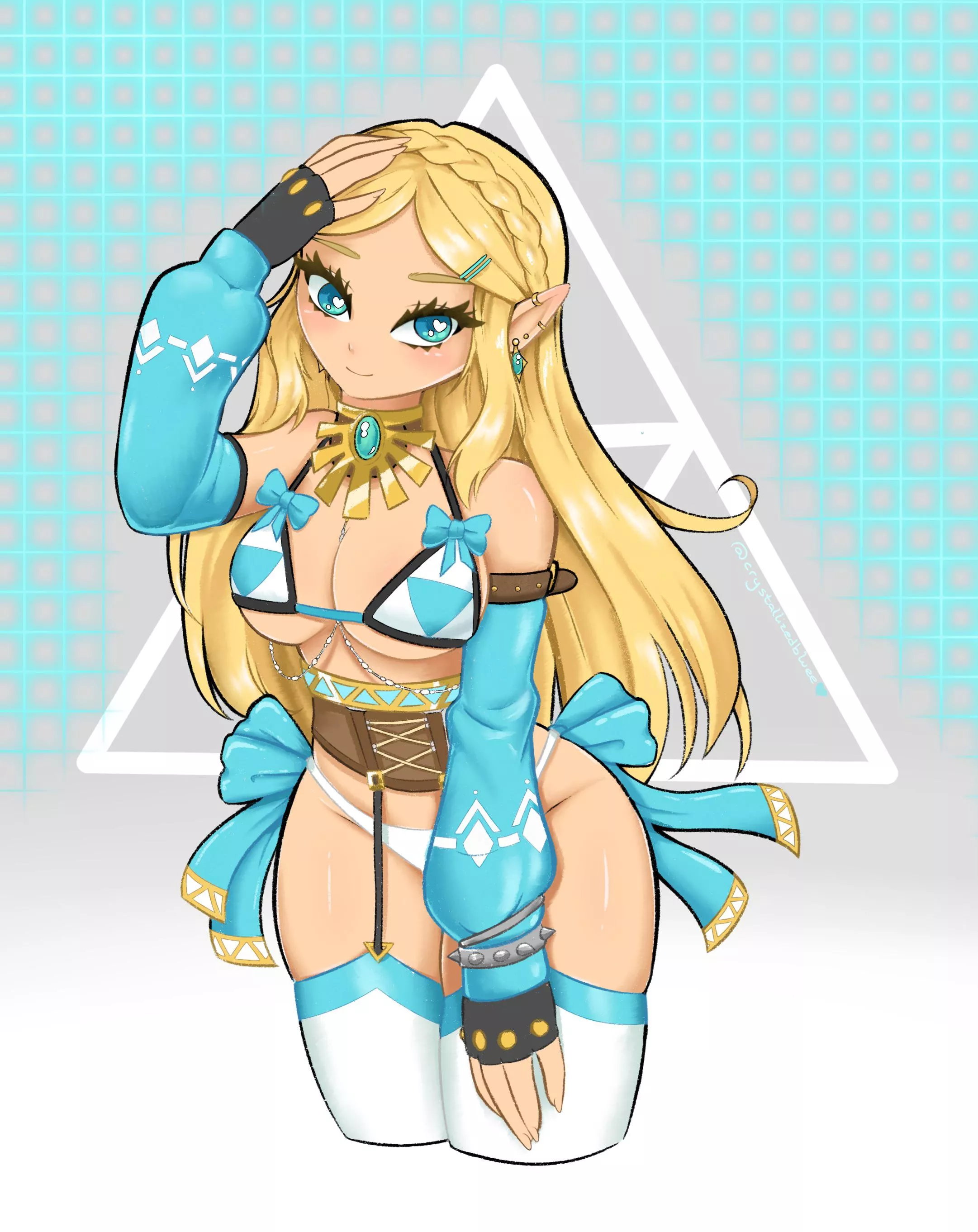 Princess Zelda [IG:crystallizedbluee]