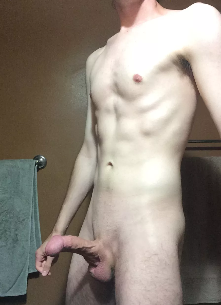 Still hard after morning sex...