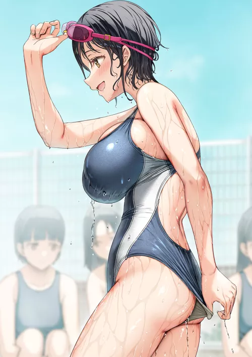 Swimming competition [Original]