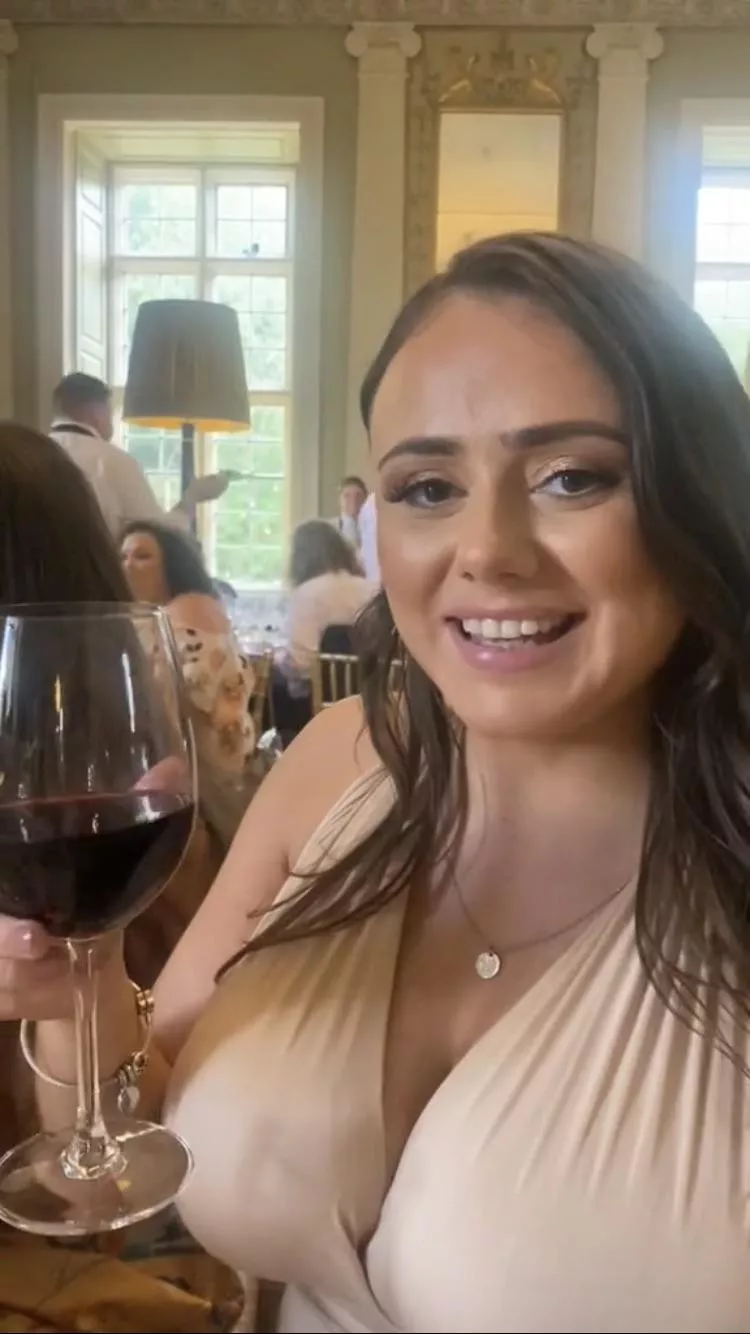 They are destroying that dress