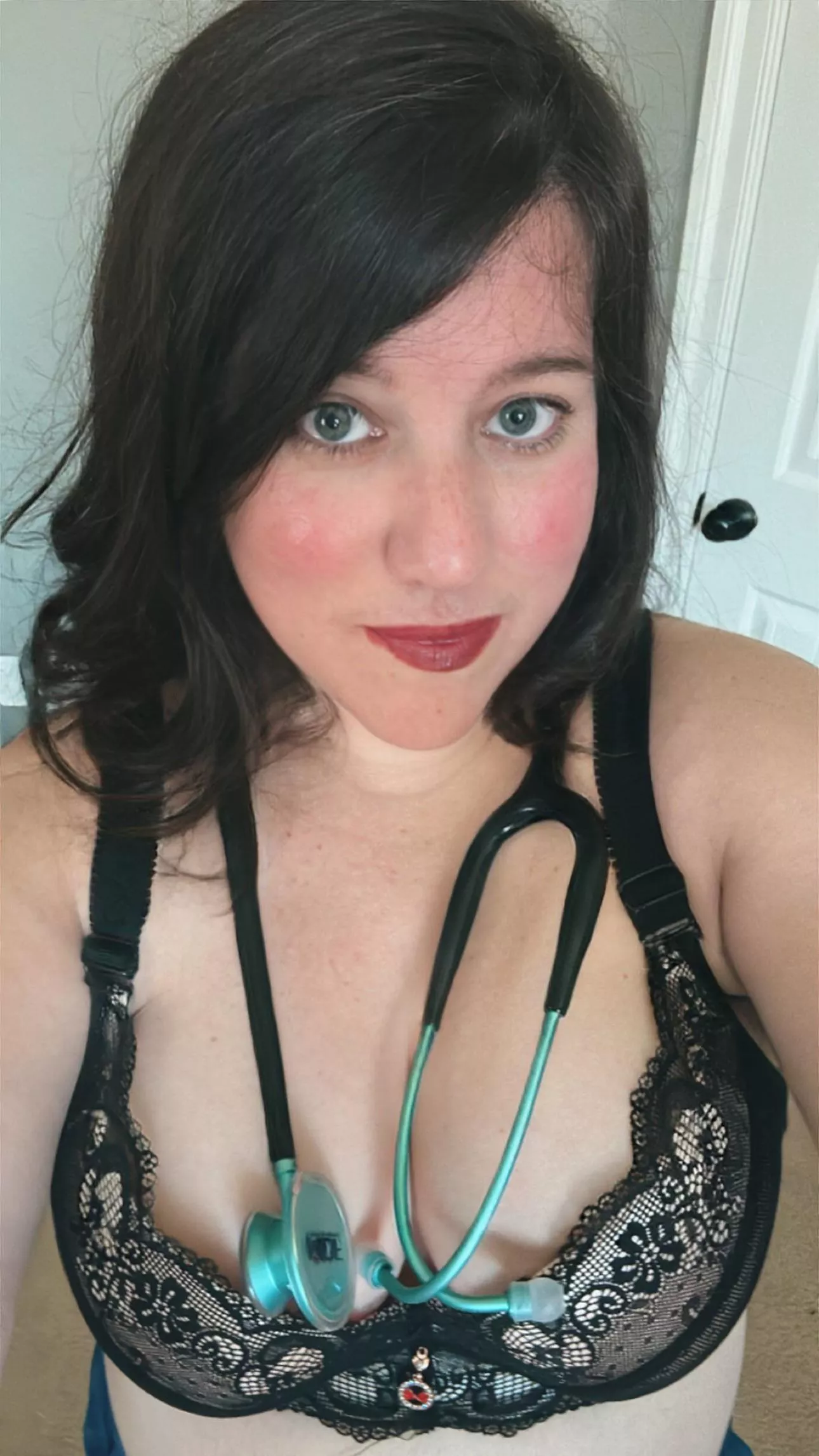 Who wants me to be their naughty nurse ?