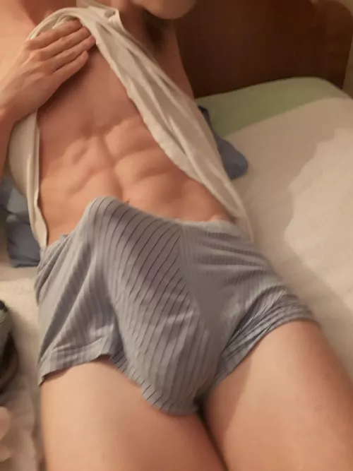 Always wake up sporting a morning bulge in this underwear