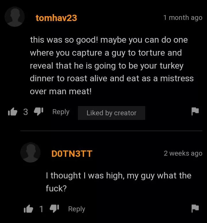 And I thought I was high