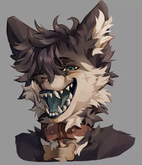 Art made Yesterday, i like drawing canines a lot..