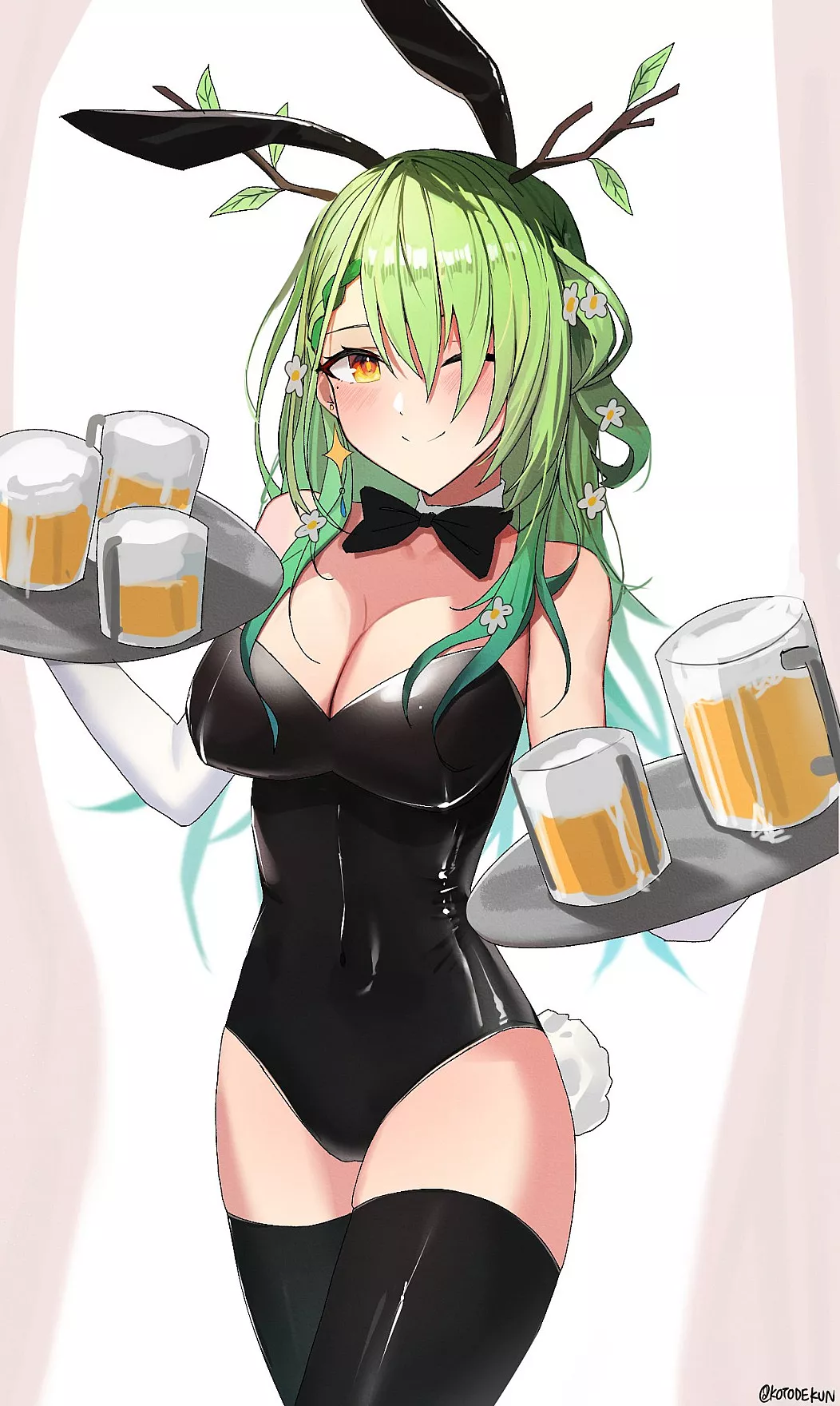 As a German I see nothing better than a sweet beer bunny that serves me