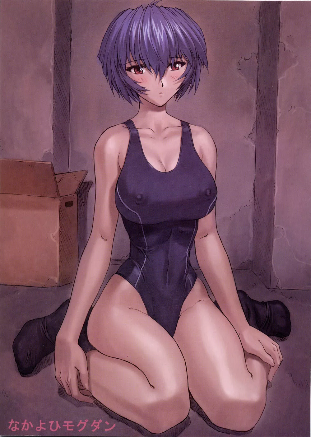 Ayanami Rei in School Swimsuit [Neon Genesis Evangelion] (Mogudan)