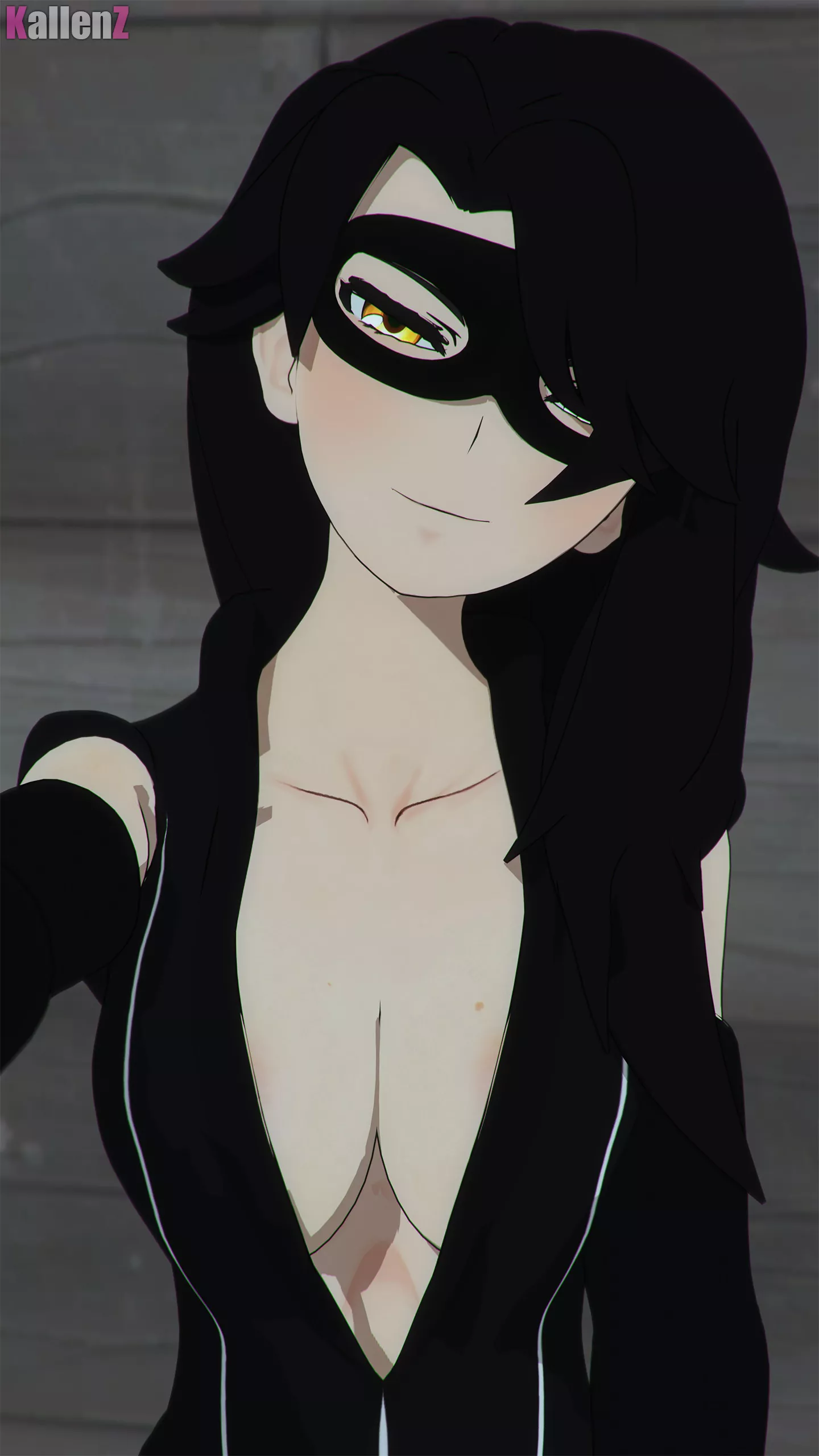 Cinder showing her assets ;)