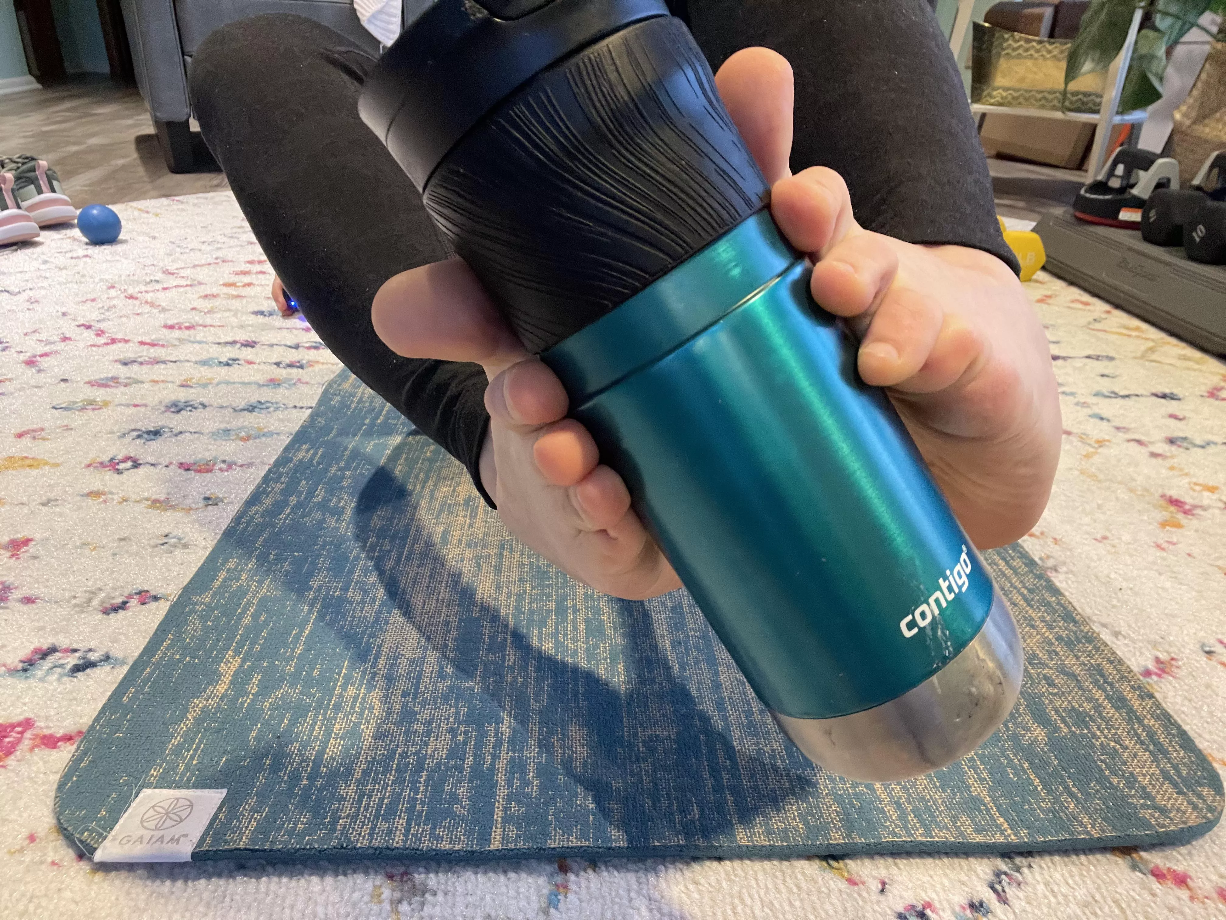 Coffee gets me going each morning 😜😘